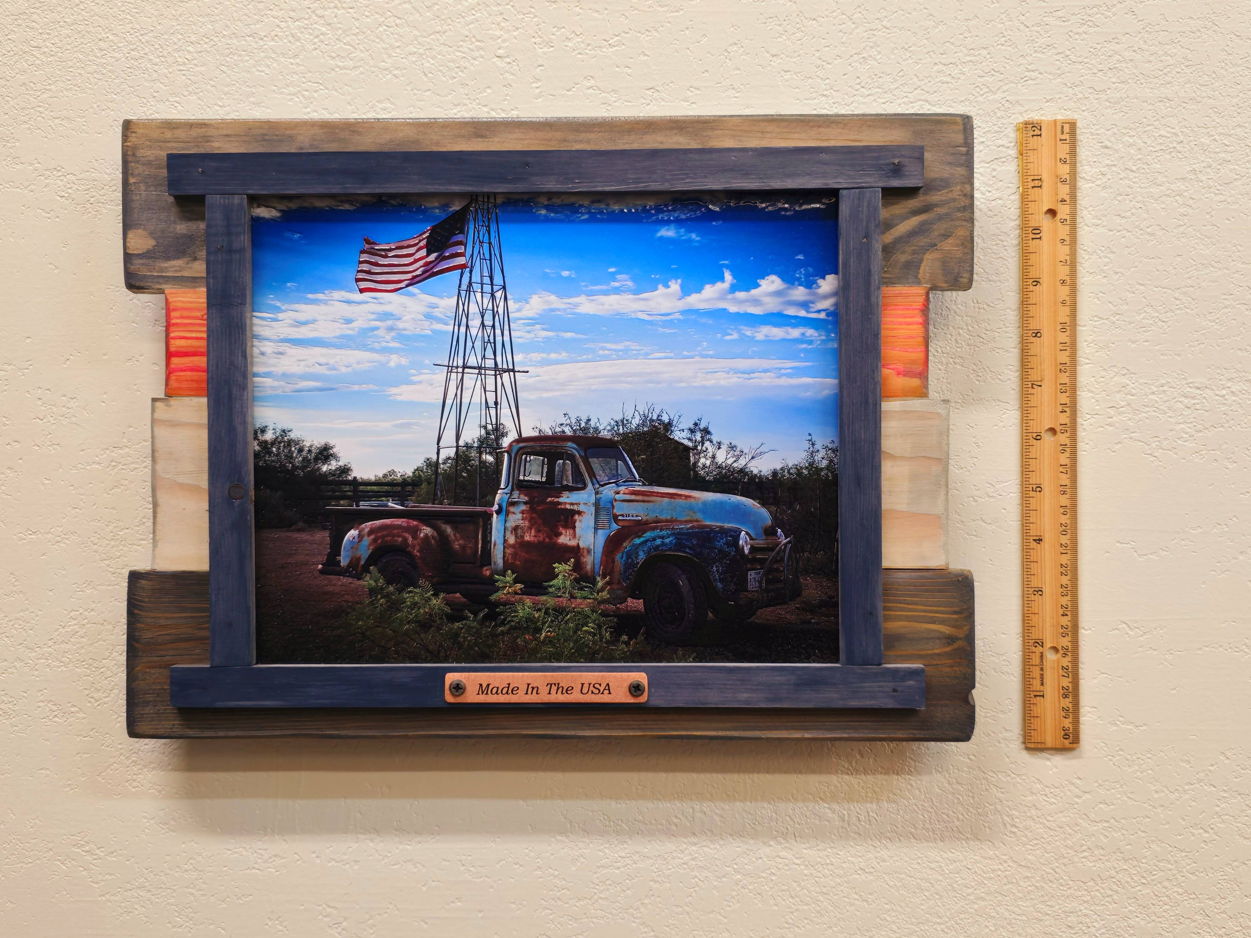 Red White & Blue Frame